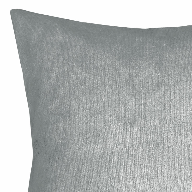 Oreiller de soutien en polyester, gris