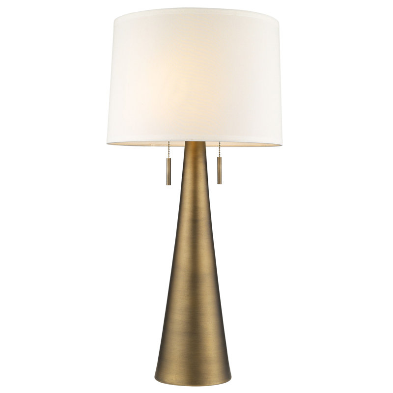 Chason Metal Table Lamp, Gold