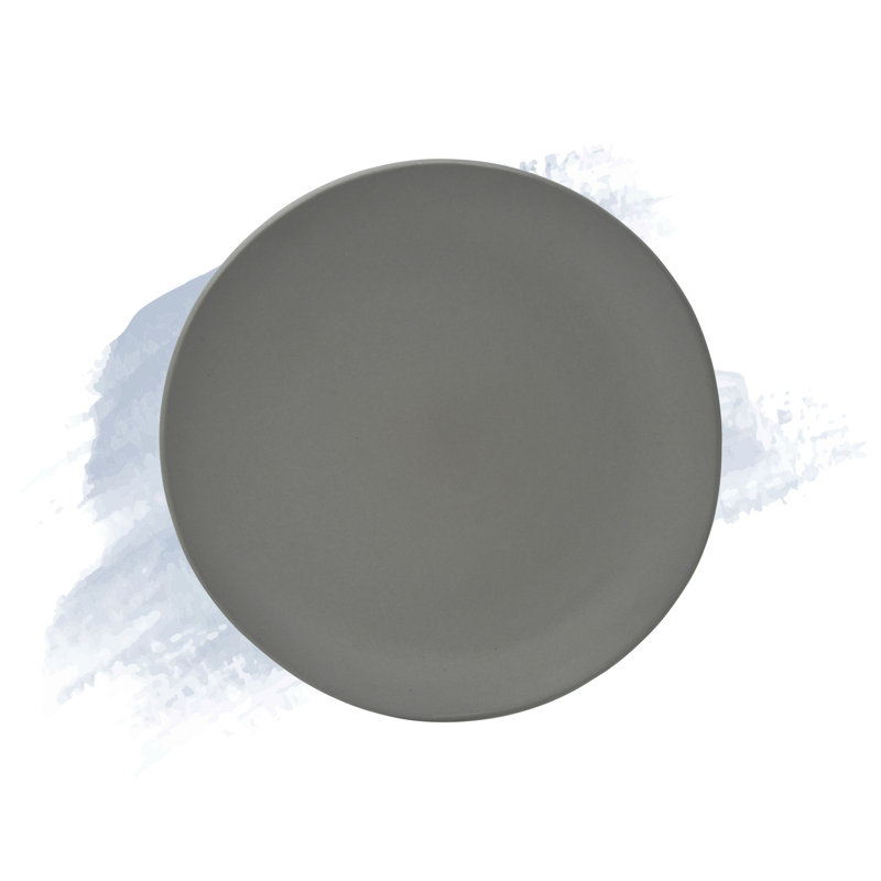 Jodarius Stoneware Charger, Gray