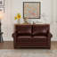 Charmant fauteuil en similicuir avec rangement et sièges confortables
