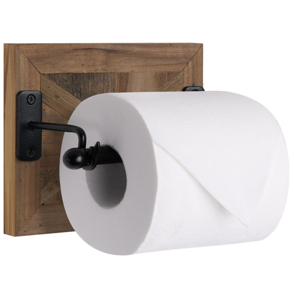 Wood Bathroom Toilet Paper Holder Table — Penn Rustics