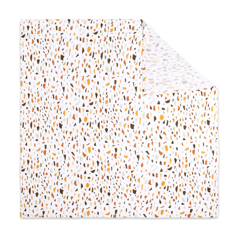 Terrazzo Muslin Swaddle