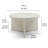 Dariush Modern & Durable Stone Look Round 31.49" Contemporary Slab Leg Round Coffee Table