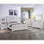 Commode de rangement traditionnelle 1 pièce et commode en bois blanc antique