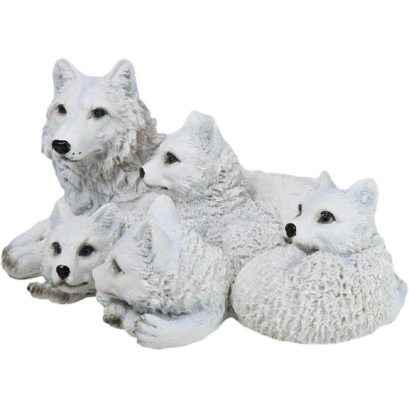 Figurine de famille Winter Wolf