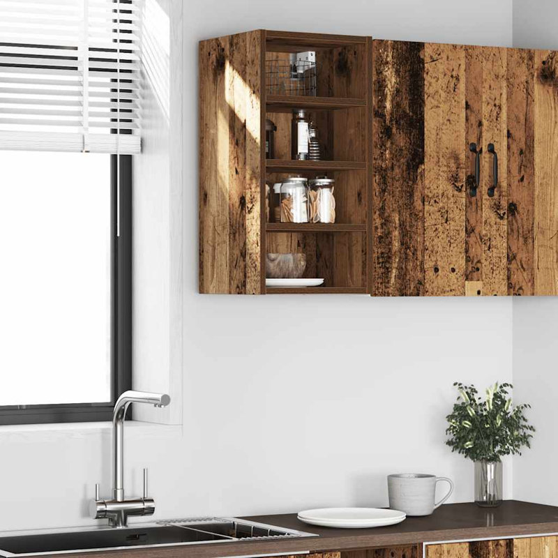 Hanging Cabinet Riga, Old Wood