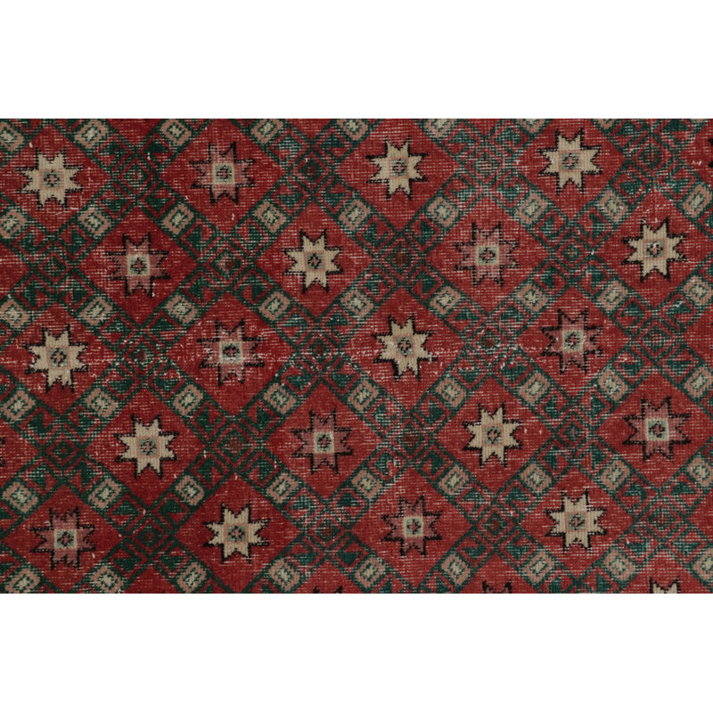 Vintage One-of-a-Kind 3'10X6'9 Hand Knotted Area Rug
