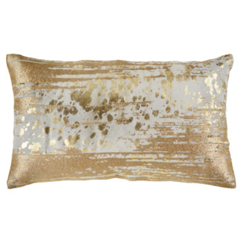 Linen Blend Lumbar Pillow Cover & Insert