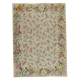 Wool Floral Area Rug