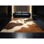 Tapis beige moelleux moelleux au look rustique de style rétro Narberth-931620946