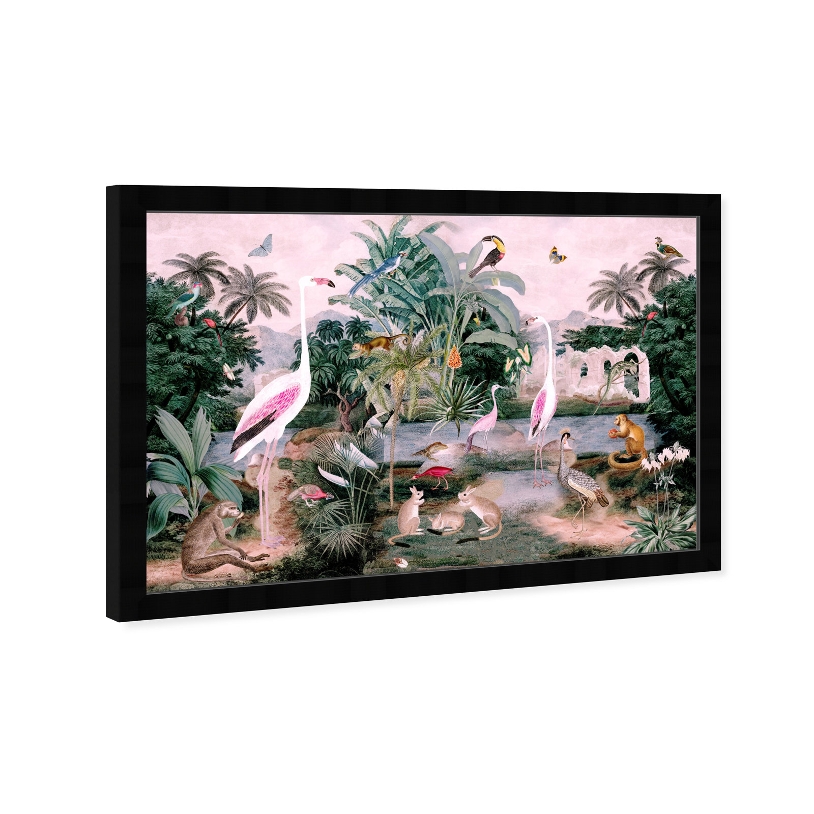The One Place Day Painting, 30" H x 45" W x 0.5" D