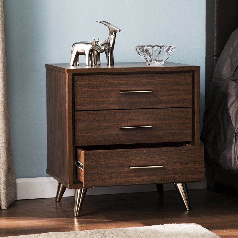 Blouin 19'' W Nightstand, Brown