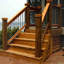 Connecteur de panneau d’angle d’escalier