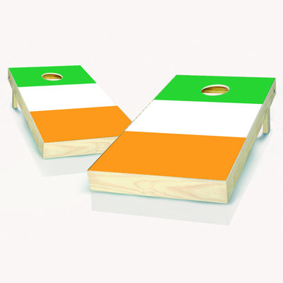 2' X 4' Irish Cornhole Set With Carry Case