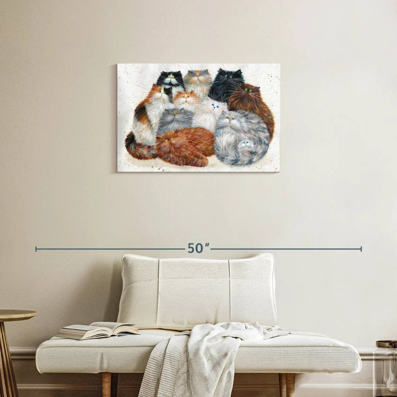 Brampt Fluffy Eleven, 20" H x 30" W