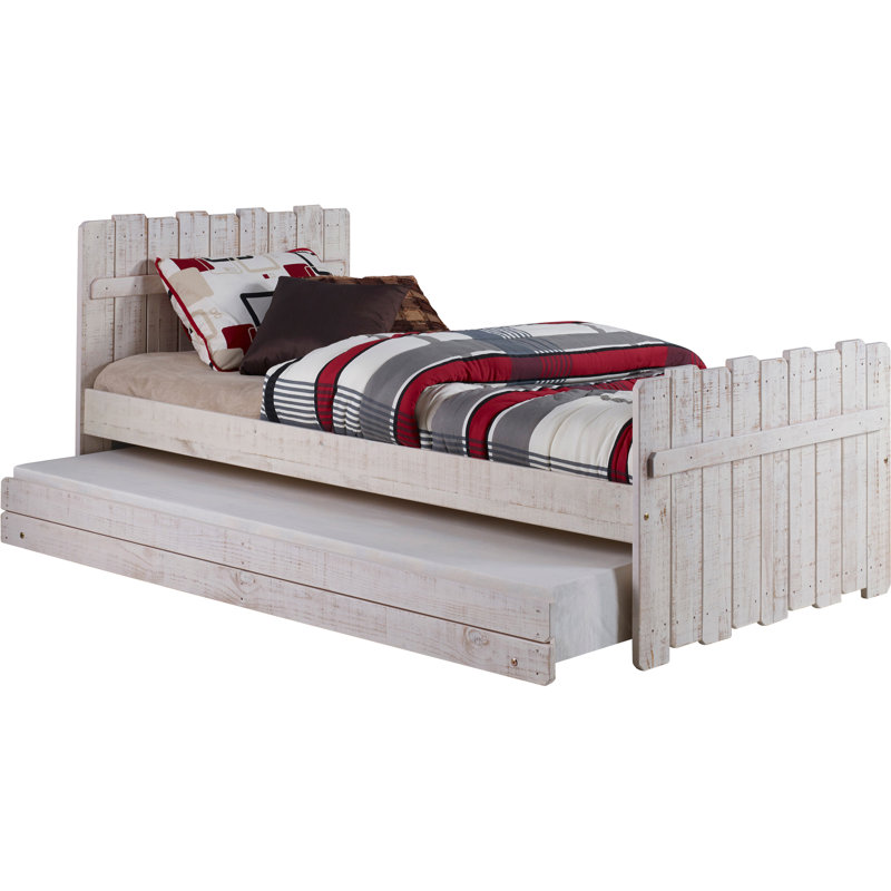 Lit plateforme simple avec gigogne Wander