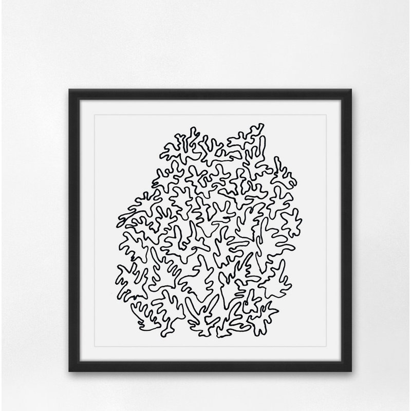 Single Picture Frame Print, 51cm H x 51cm W