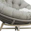 Fauteuil Papasan Barde 43,3 po de large Barde