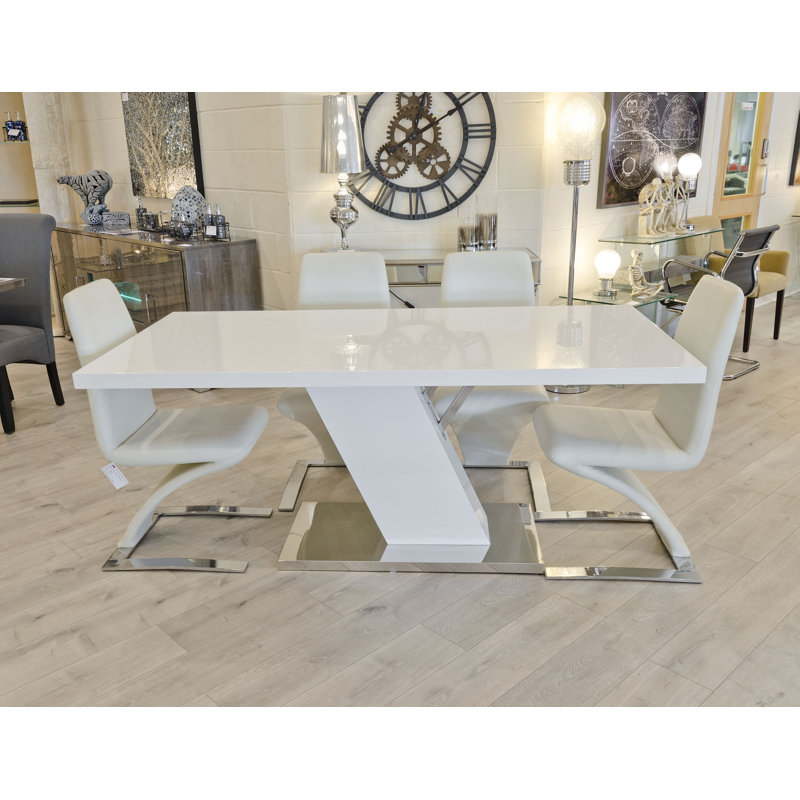 Jalynn Dining Set, Cream