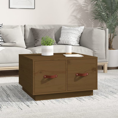 Solid Wood Solid Coffee Table with Storage