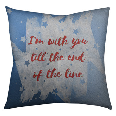 Outdoor Reversible Throw Pillow