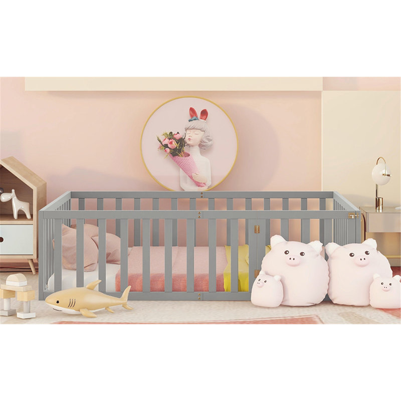 Lit de jour Jeraldy par Harriet Bee, Double, Gris