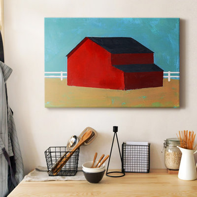 Big Red One II Premium Gallery Wrapped Canvas - Ready to Hang