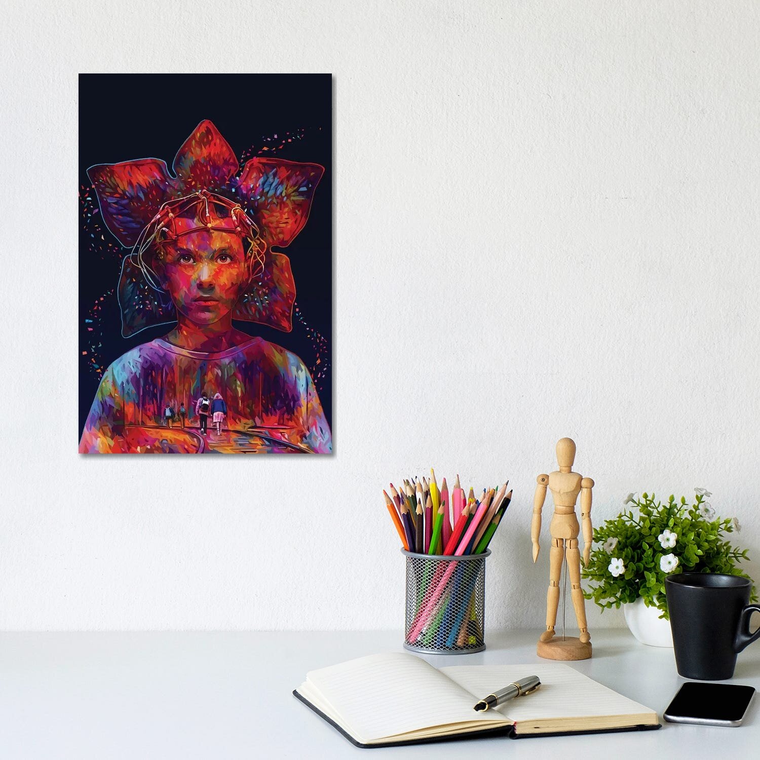 Paint Canvas Art Print by Alessandro Pautasso