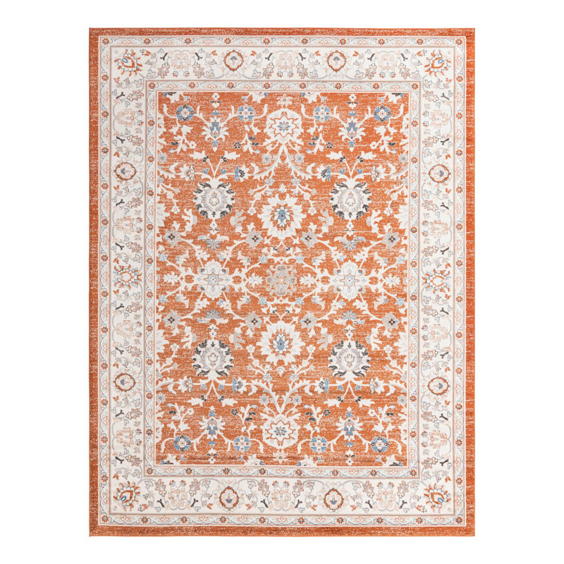 Kyte Floral Indoor Rug, Rectangle 10' x 13'
