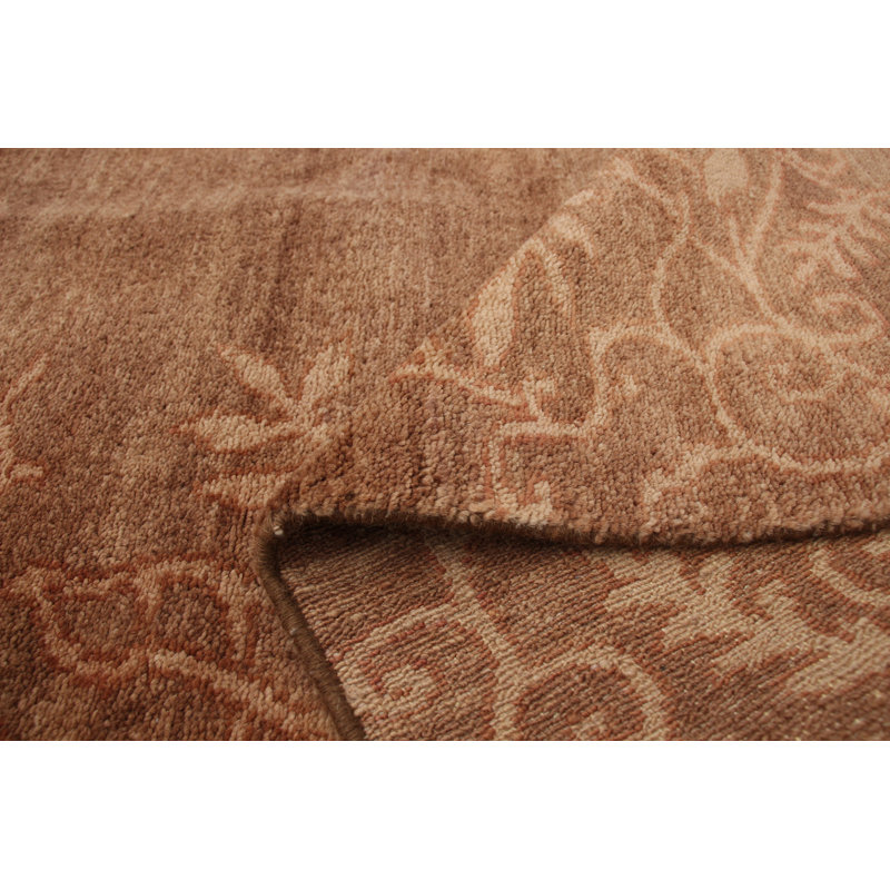 Tapis de la surface en laine ziegler 7 pi 4 po x 9 pi 6 po one-of-kind-noué la 2010 Erfried