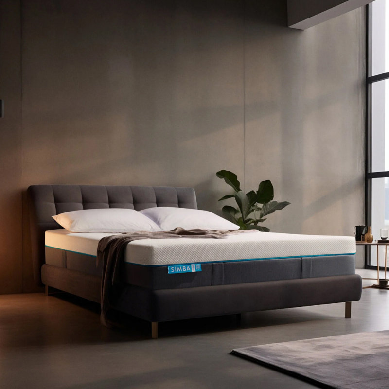 Hybrid Luxe Mattress - Deluxe Range by Simba Sleep, Single (3')