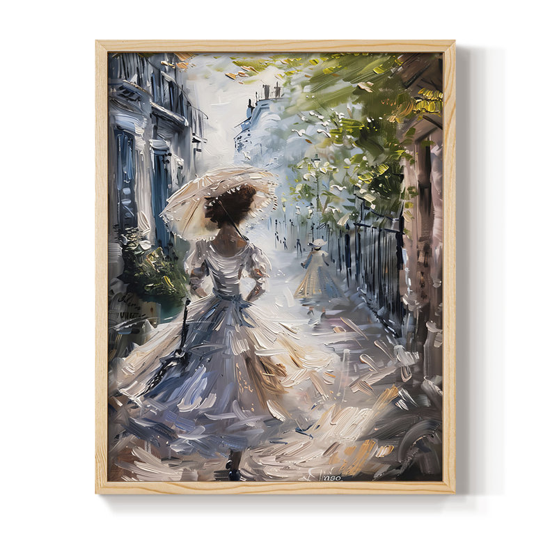 Série encadrée WOMEN DCxxxi - bois massif, H 11 po x l 9 po, Naturel