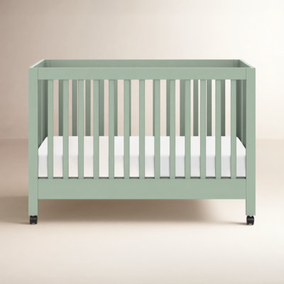 Maki Pine 2-in-1 Convertible Foldable Crib