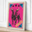 Bull Master Retro - Wrapped Canvas-460563664-460563754