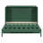 Queen Murphy Bed With Large Drawers,Green