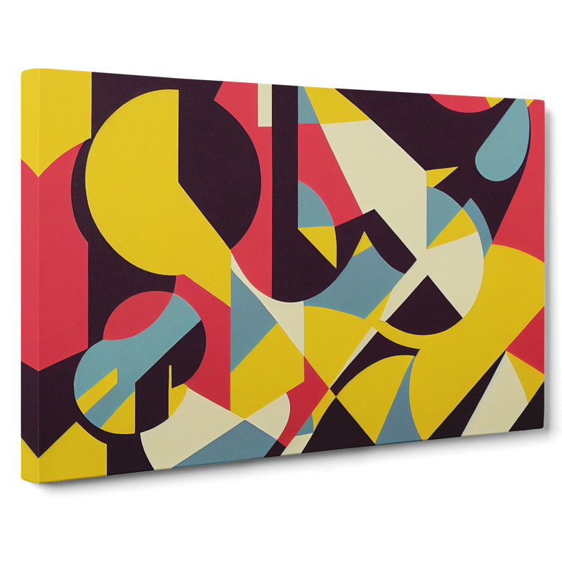 Elegant Modern Abstract Art - Wrapped Canvas, 40cm H x 60cm W x 3cm D