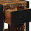 40cm W Solid Wood Bedside Table