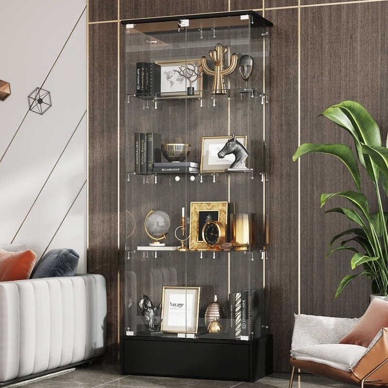 Vitrine verrouillable au design moderne