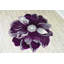 Tapis mauve à motif floral Duraisamy-1081260864