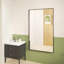 Miroir en aluminium à angle droit encadré pour une décoration intérieure élégante-801322812-801322809