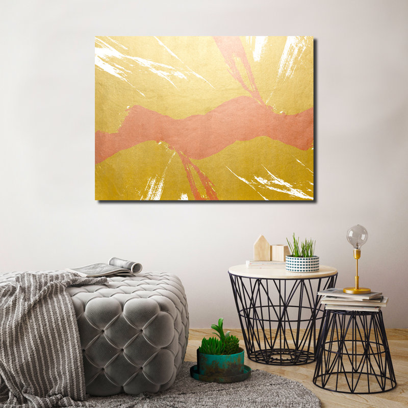 Gilt Mod VI - Print, 30" H x 40" W x 1" D