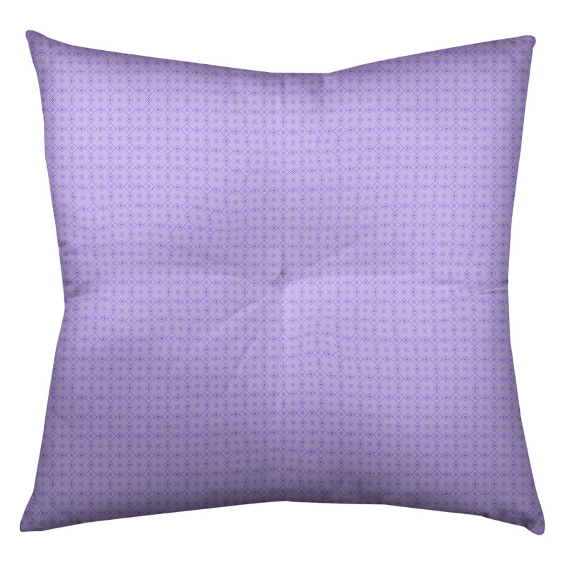 Coussin Katelyn Elizabeth, 30 po x 30 po, Mauve