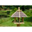 Andreka Wood Freestanding Decorative Bird Feeder