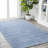 Asam Solid Low-Pile Classic Blue Rug-1493856820