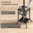 Freestanding Metal Coat Tree with 12 Hooks（Square）-232702515