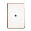 Luminaire suspendu allongé 18 po Quadrato