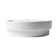 Alfi Brand 19.13'' White Porcelain Circular Bathroom Sink with Overflow