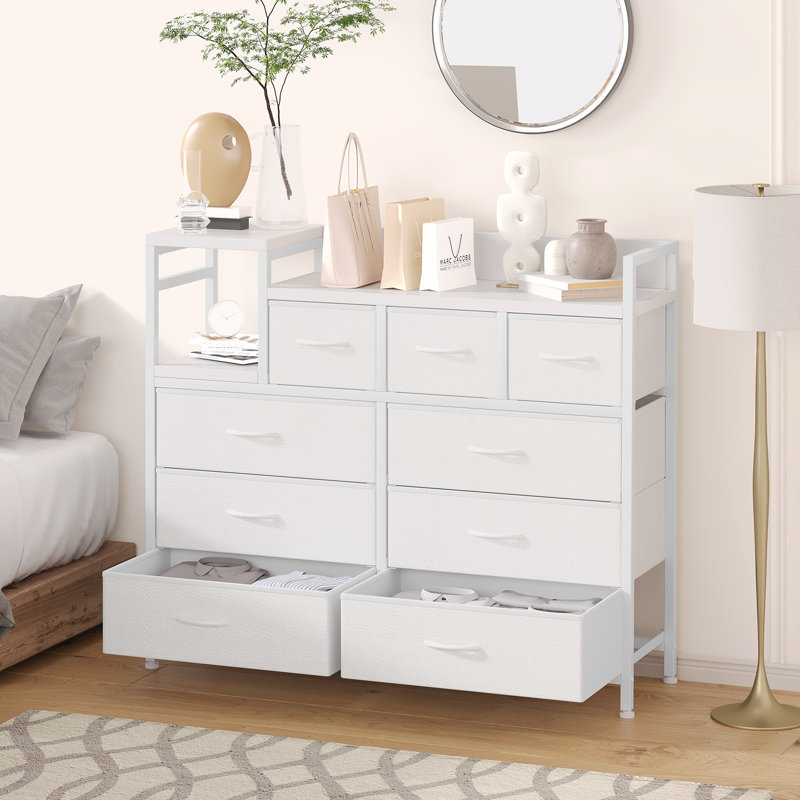 Suniga Unfinished TV Stand for TVs up to 55", White