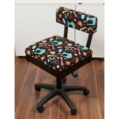 Arrow Adjustable Height Hydraulic Sewing and Craft Office Chair