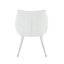 Fauteuils d'appoint modernes en similicuir, motif crocodile, dossier en losange, polyvalents pour la maison et le bureau